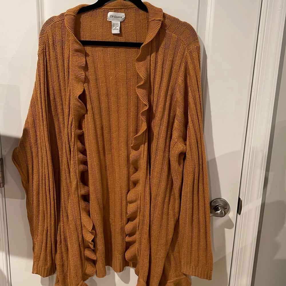 CW Classics Tan Cardigan